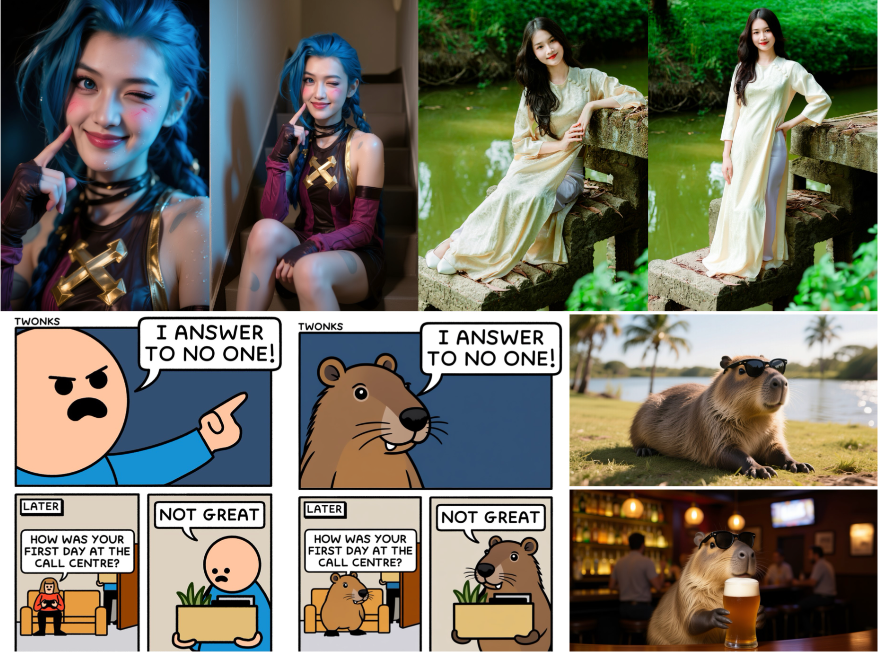 AI generated example 3